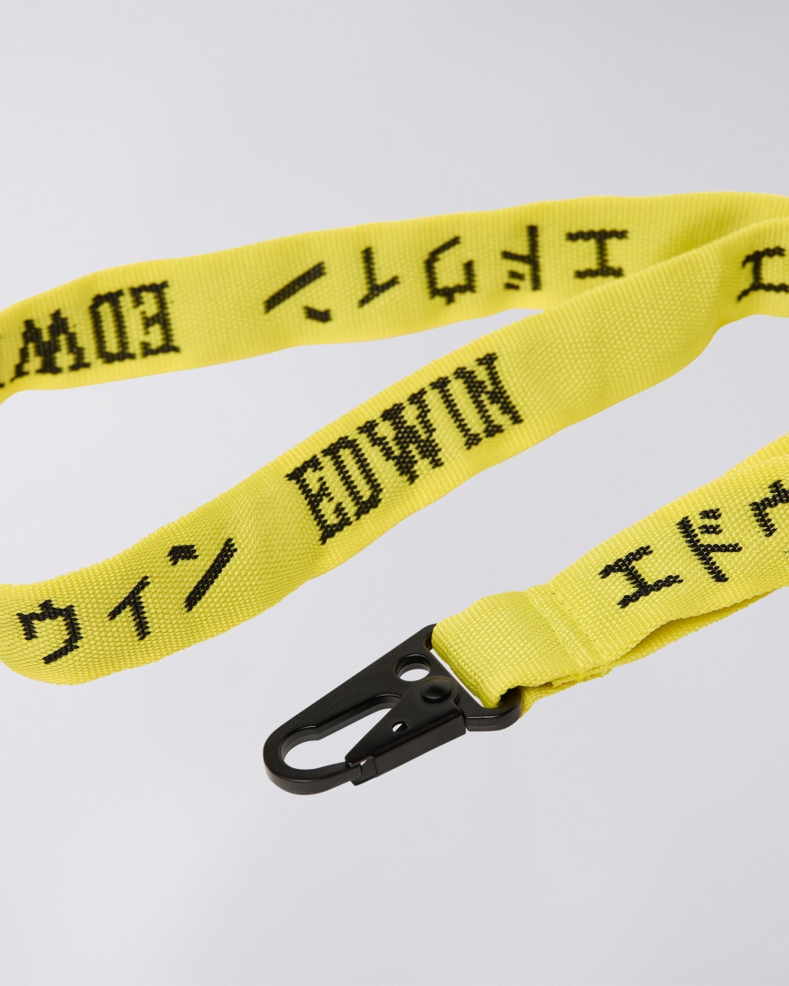 EDWIN EDWIN Lanyard Neon Yellow