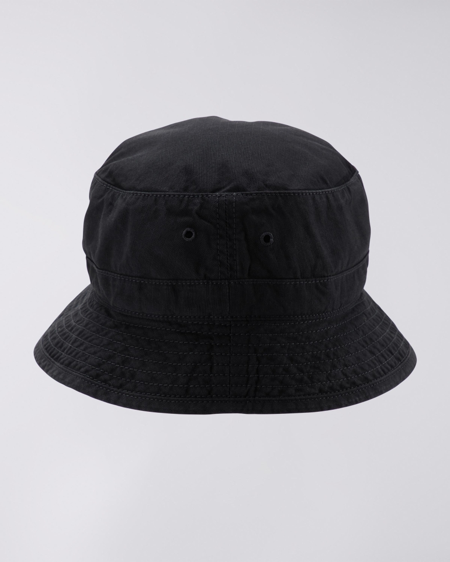 EDWIN Bucket Hat Black