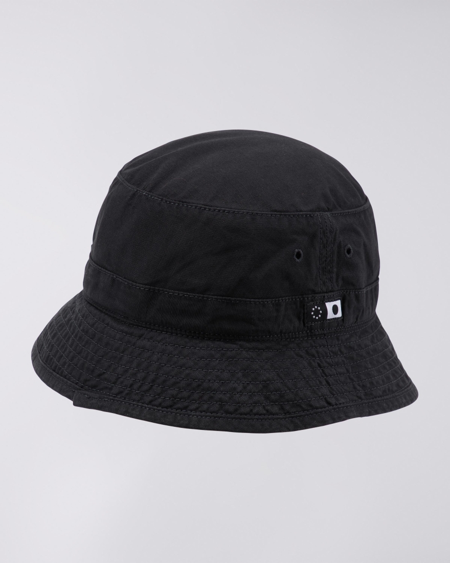 EDWIN Bucket Hat Black
