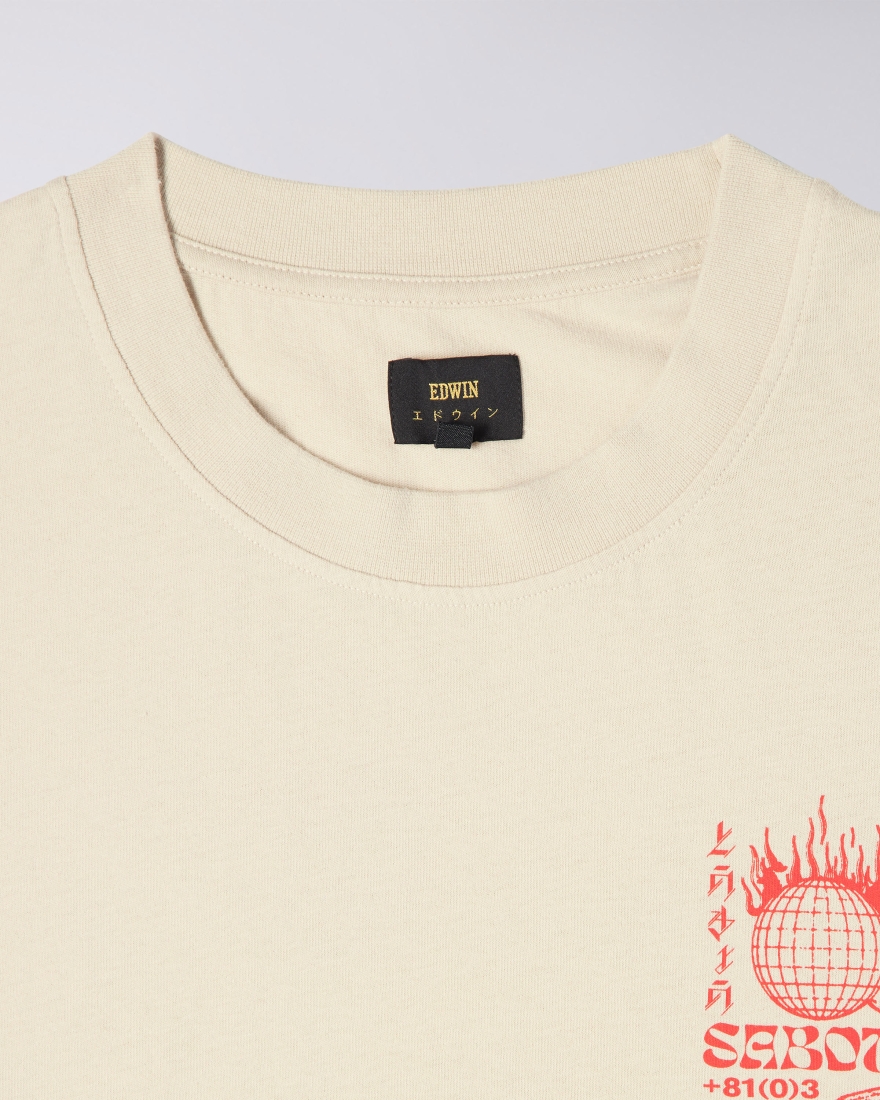 EDWIN Tokyo Sabotage T-Shirt Pelican