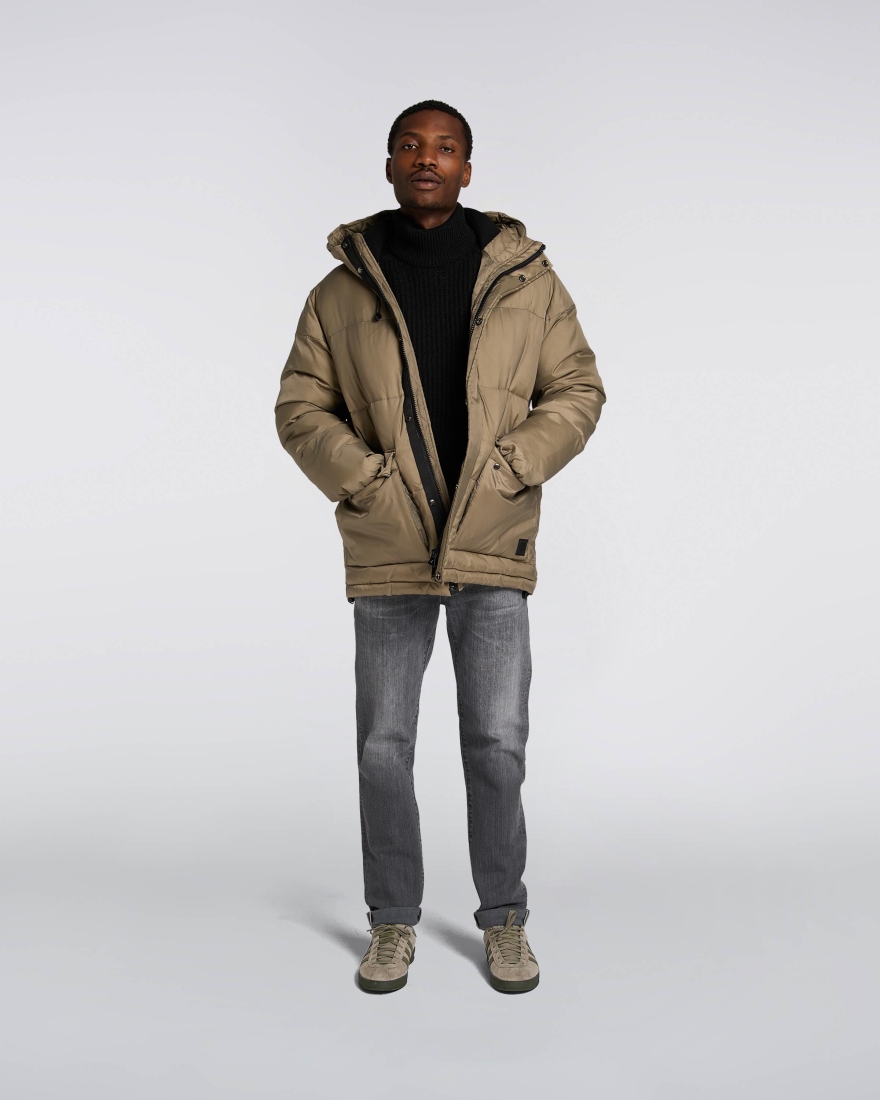 EDWIN Nakkia Puffa Jacket Dark Ash