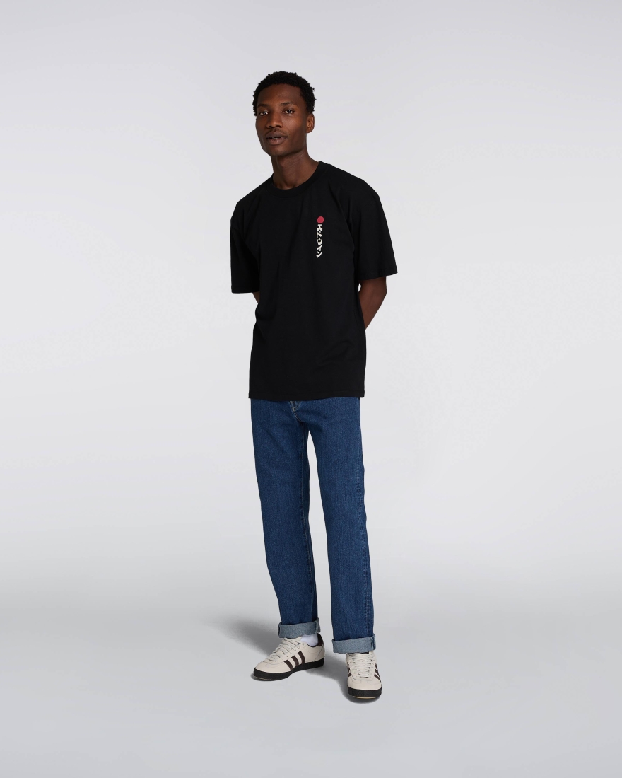 EDWIN Kamifuji T-Shirt Black