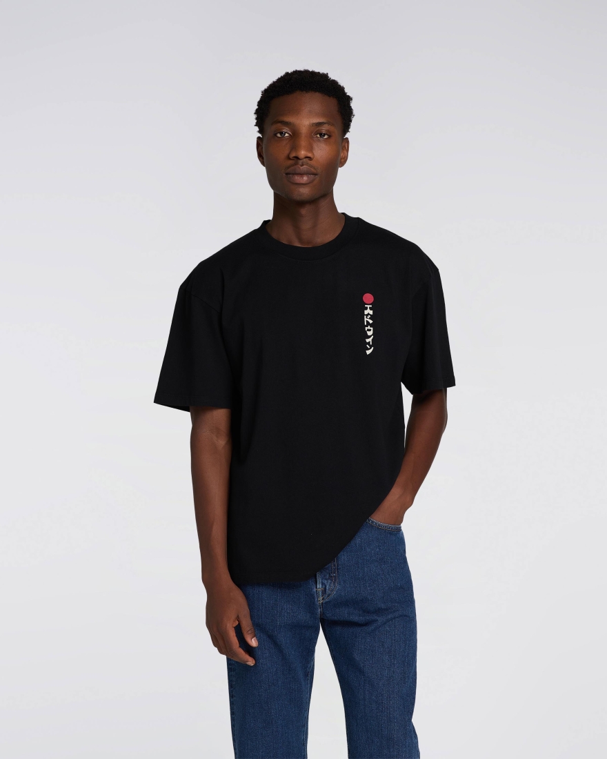 EDWIN Kamifuji T-Shirt Black
