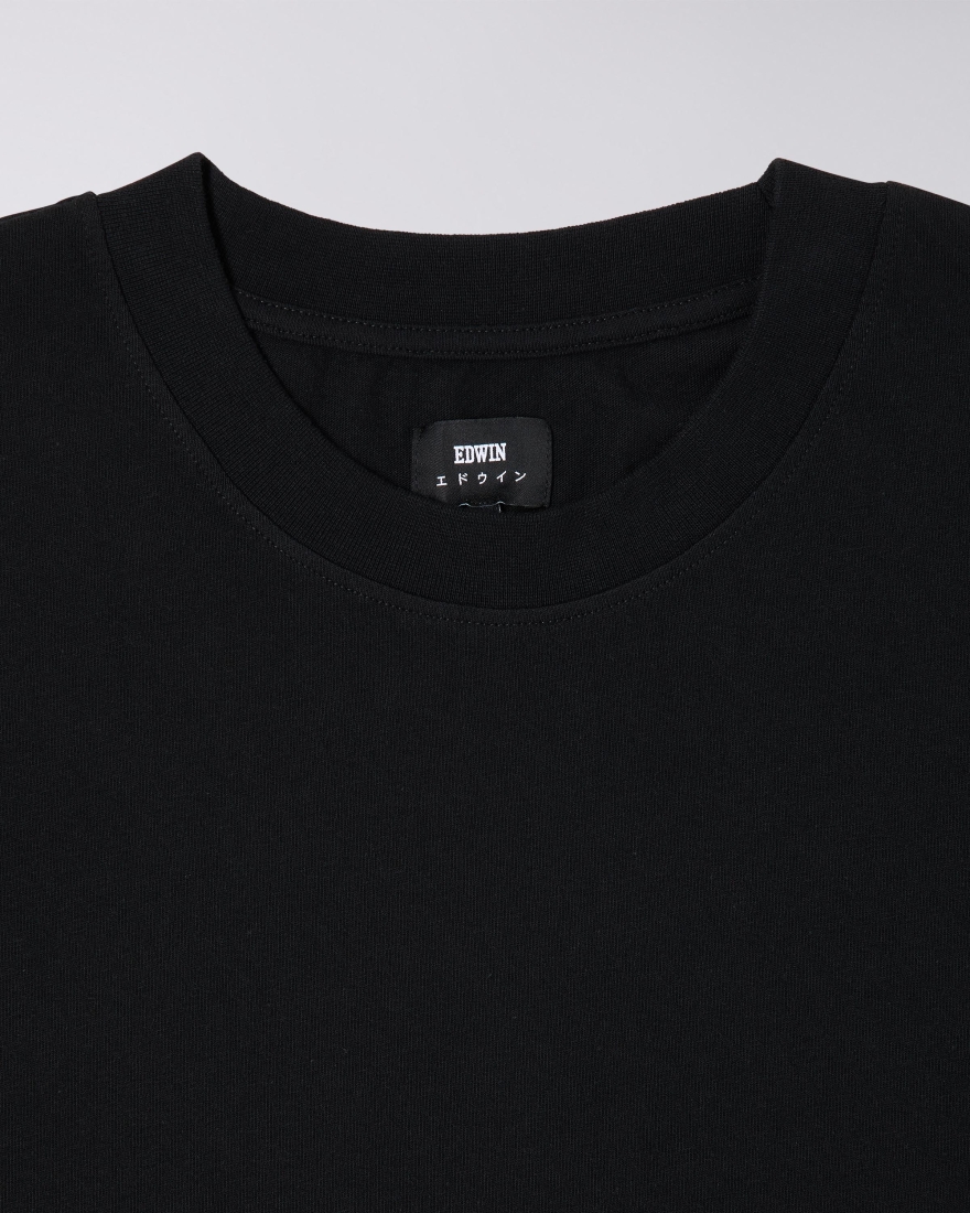 EDWIN Oversize Basic T-Shirt Black
