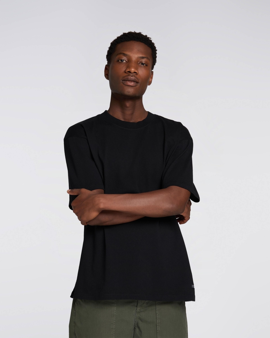 EDWIN Oversize Basic T-Shirt Black