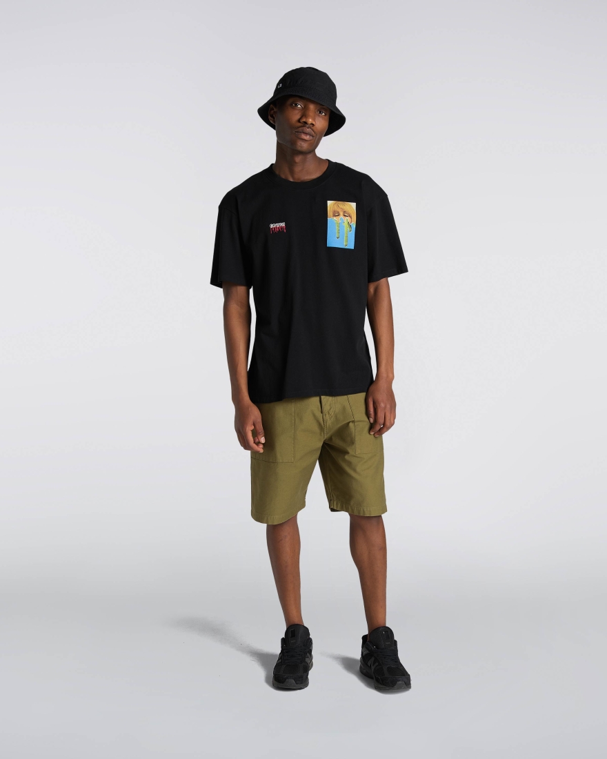 EDWIN Block Short Martini Olive