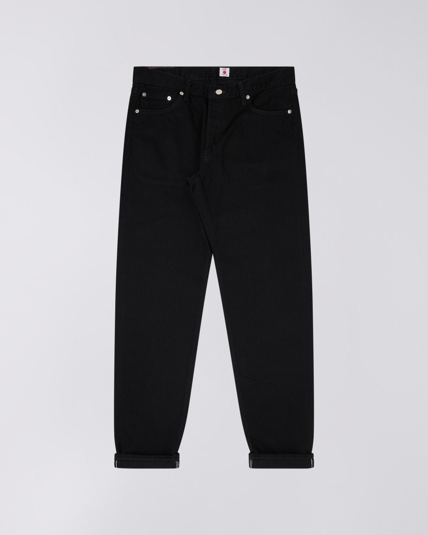 EDWIN Regular Tapered Jeans Black