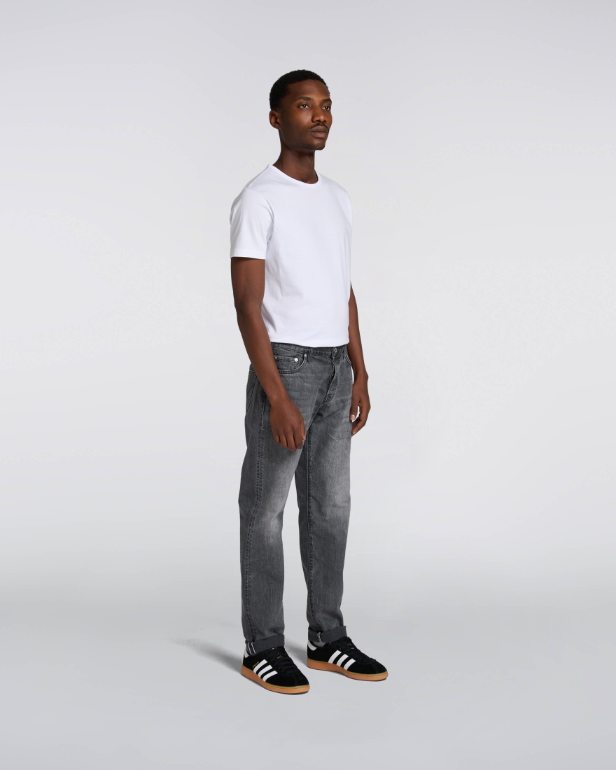 EDWIN Regular Tapered Jeans Black