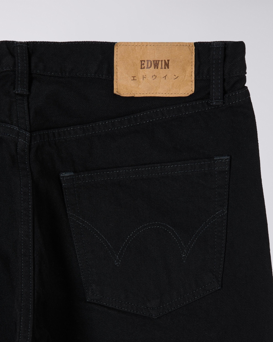 EDWIN Regular Tapered Jeans Black