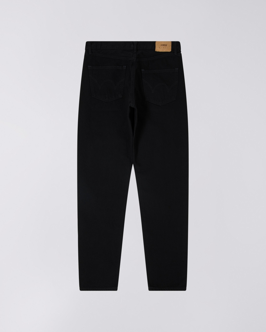 EDWIN Regular Tapered Jeans Black