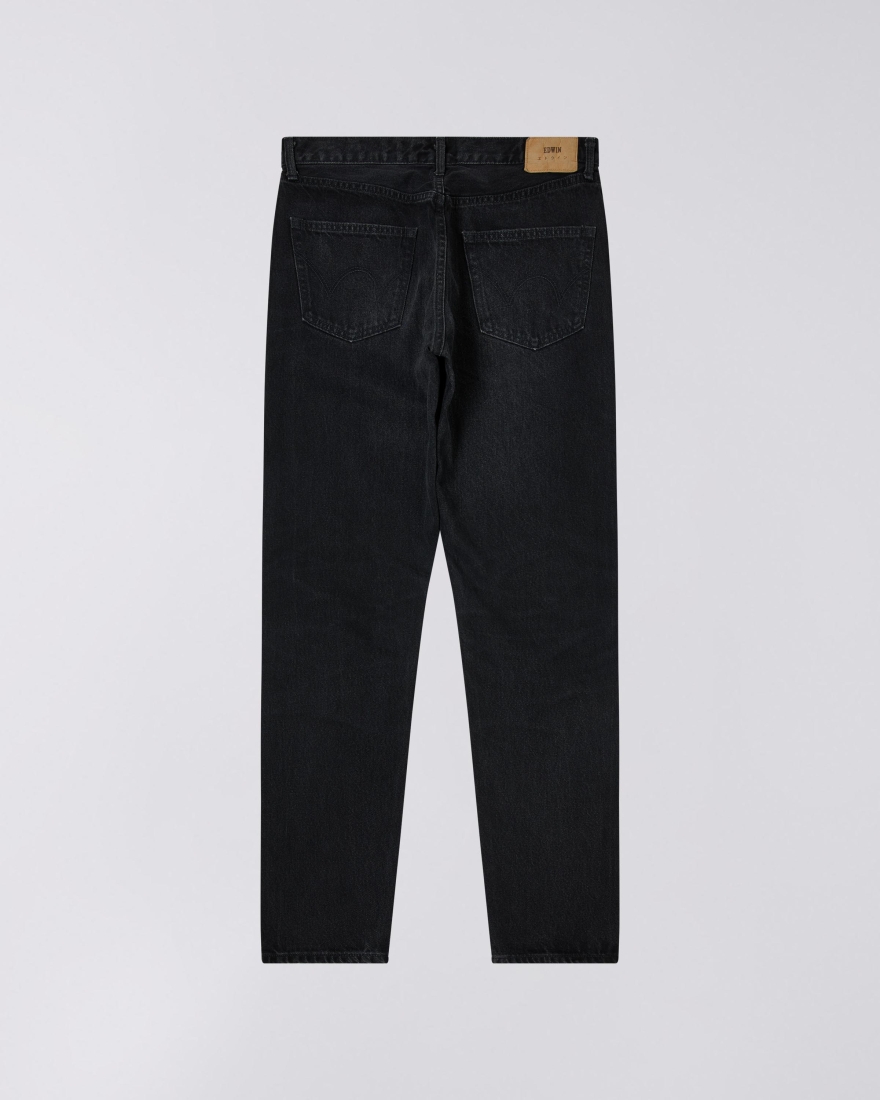 EDWIN Regular Tapered Jeans Black