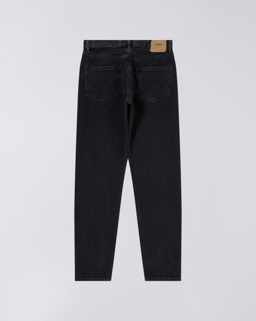 EDWIN Regular Tapered Jeans Black