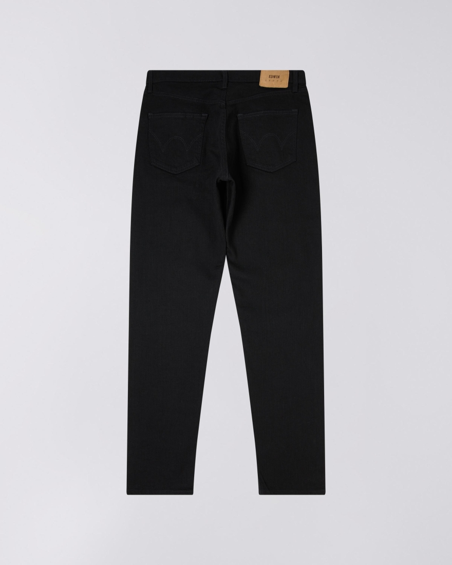 EDWIN Regular Tapered Jeans Black