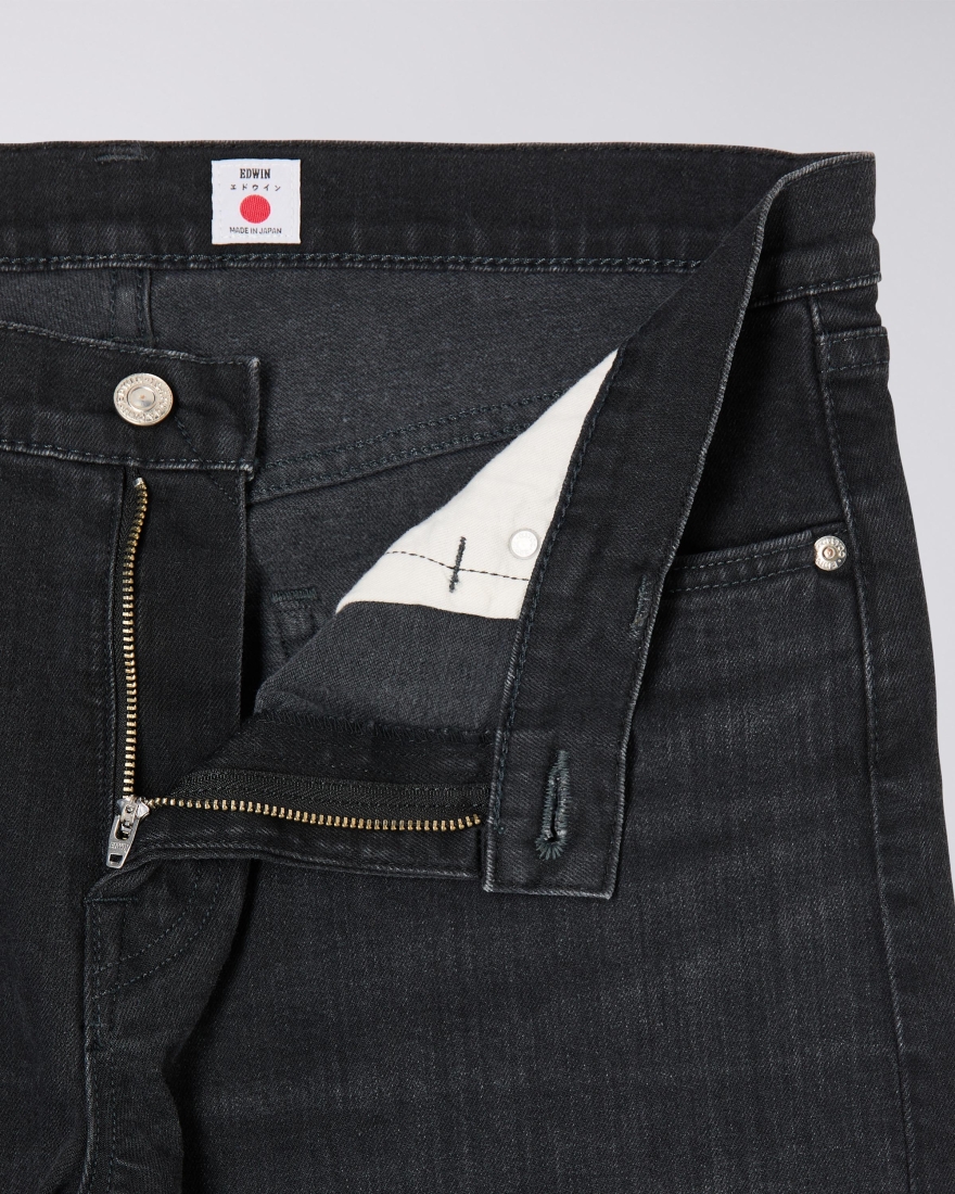 EDWIN Regular Tapered Jeans Black