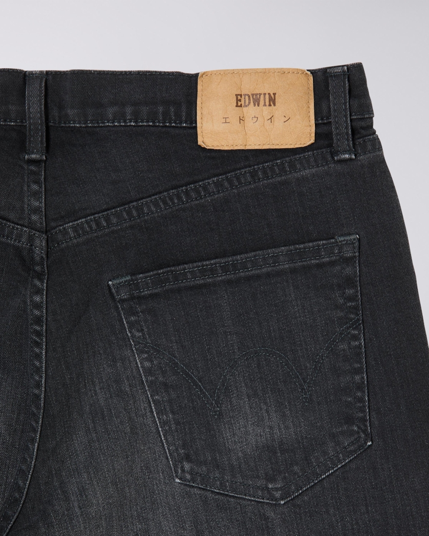 EDWIN Regular Tapered Jeans Black