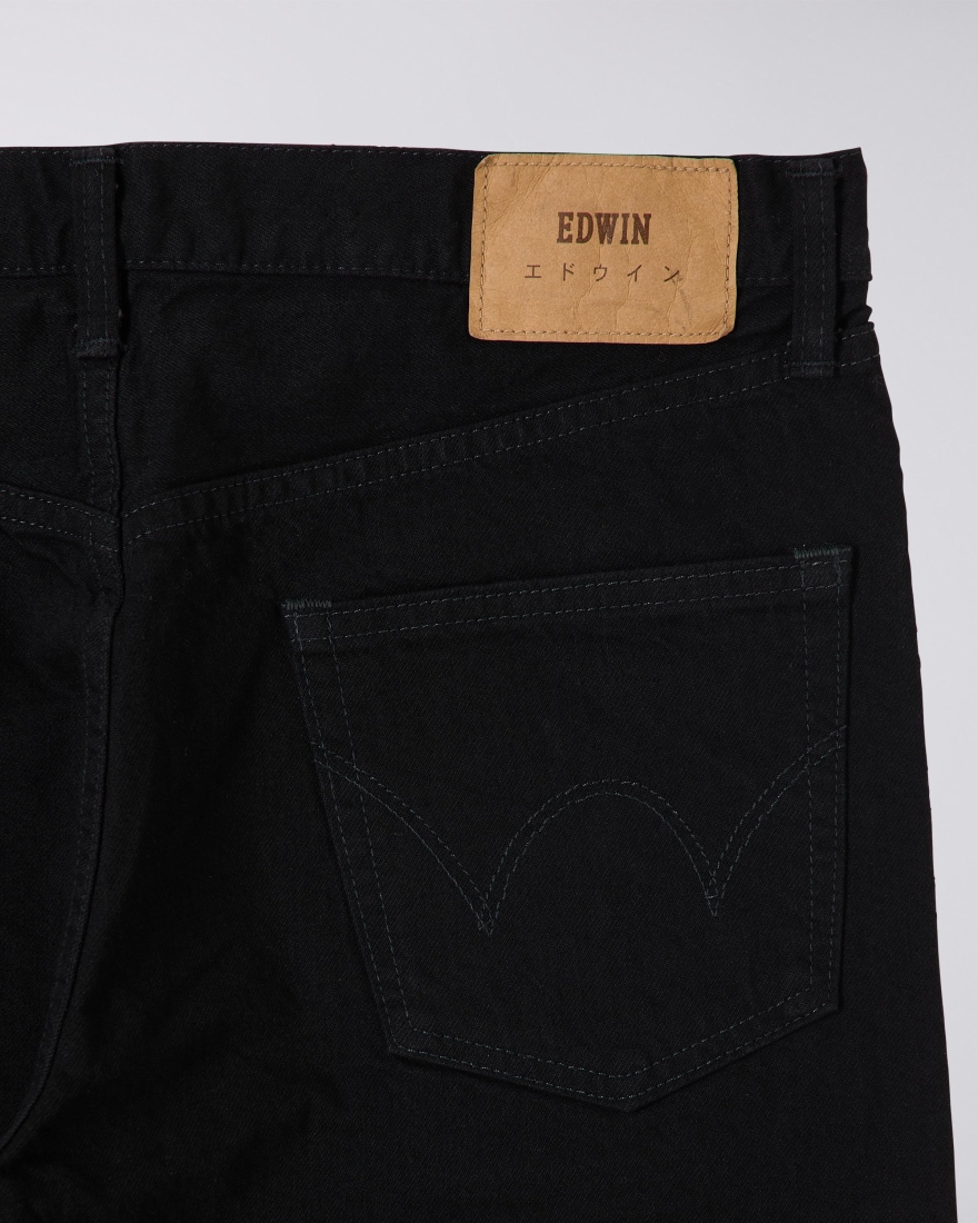 EDWIN Slim Tapered Jeans Black