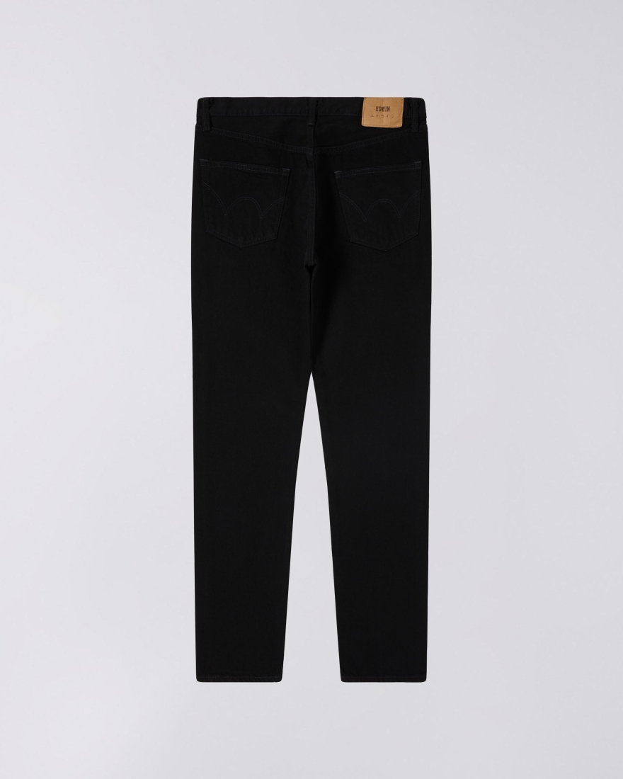 EDWIN Slim Tapered Jeans Black