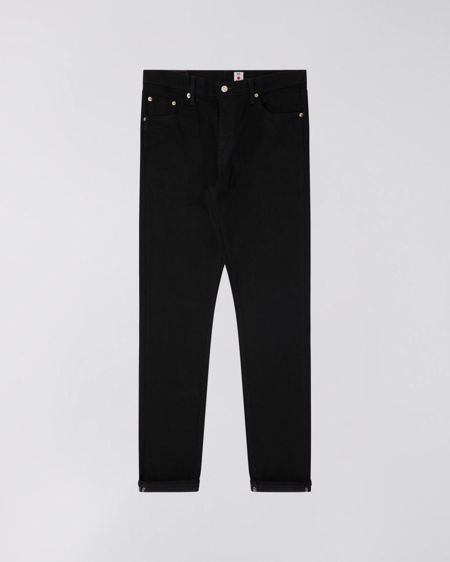 EDWIN Slim Tapered Jeans Black