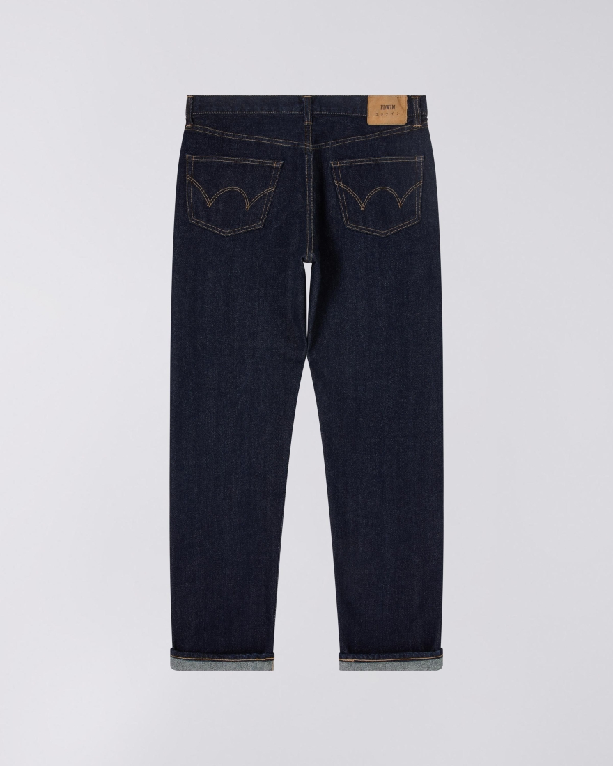 EDWIN Loose Straight Jeans Blue