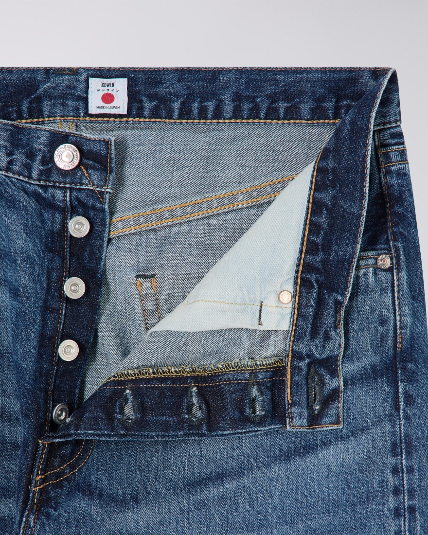 EDWIN Loose Tapered Jeans Blue