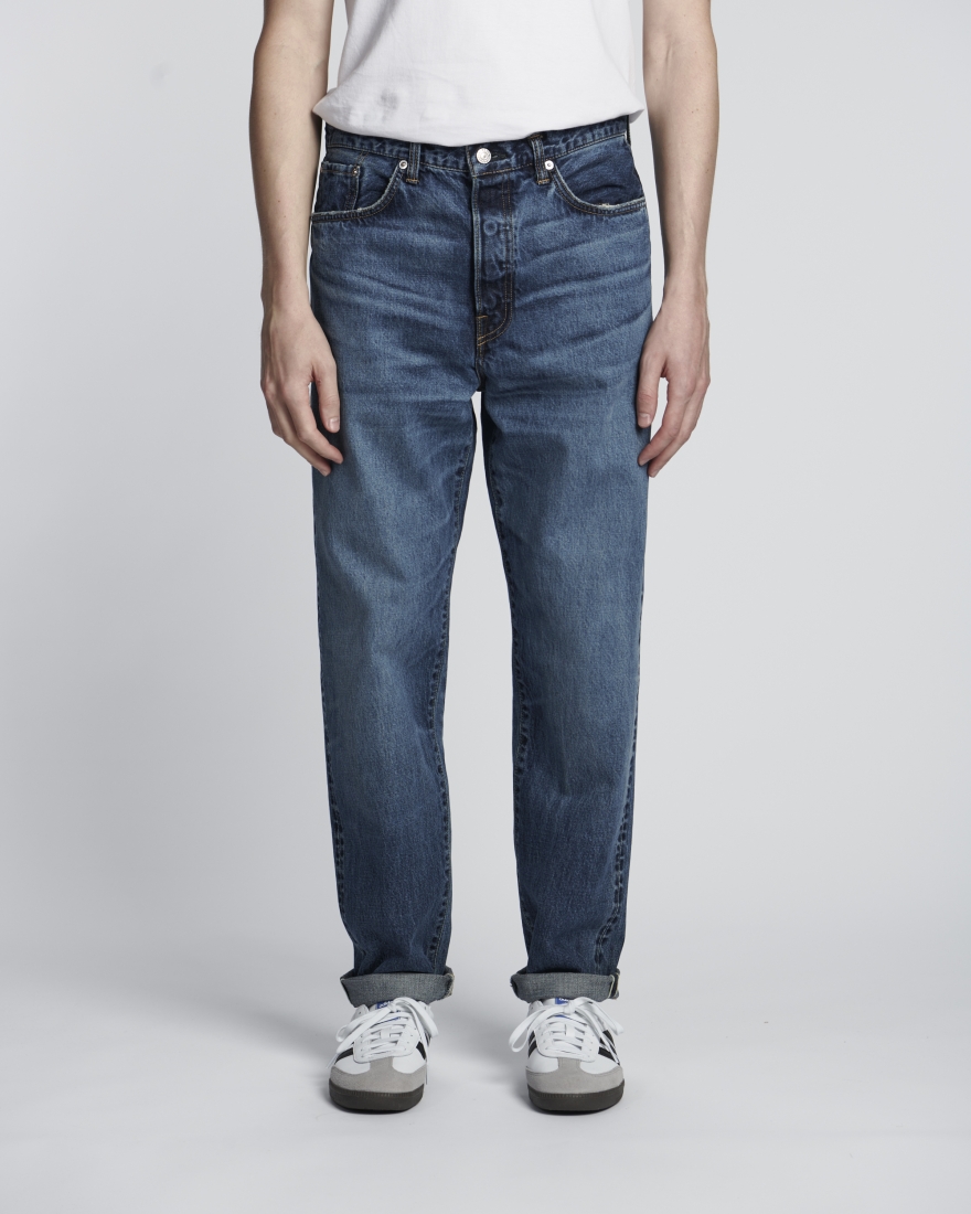 EDWIN Loose Tapered Jeans Blue