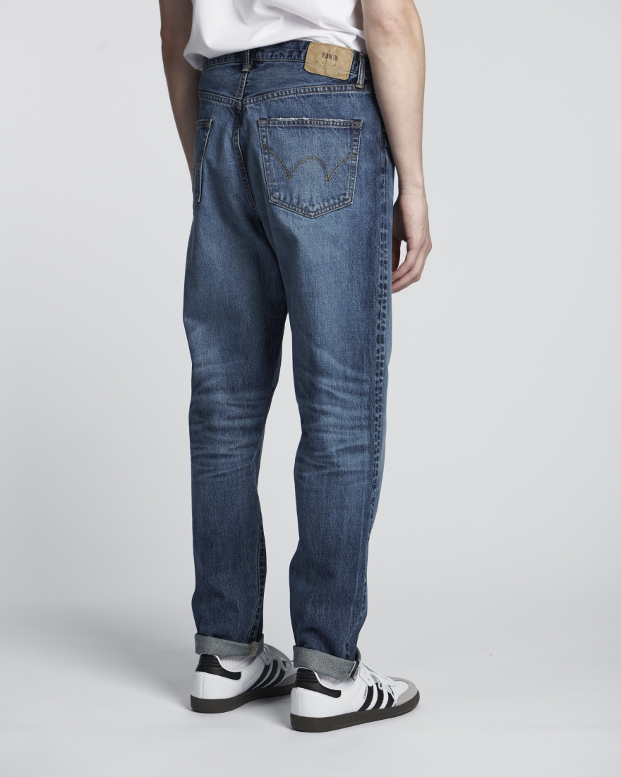 EDWIN Loose Tapered Jeans Blue