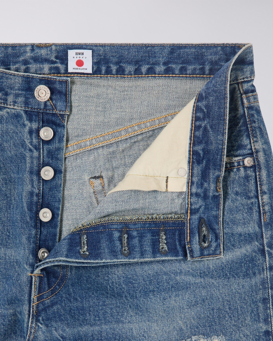 EDWIN Loose Tapered Jeans Blue