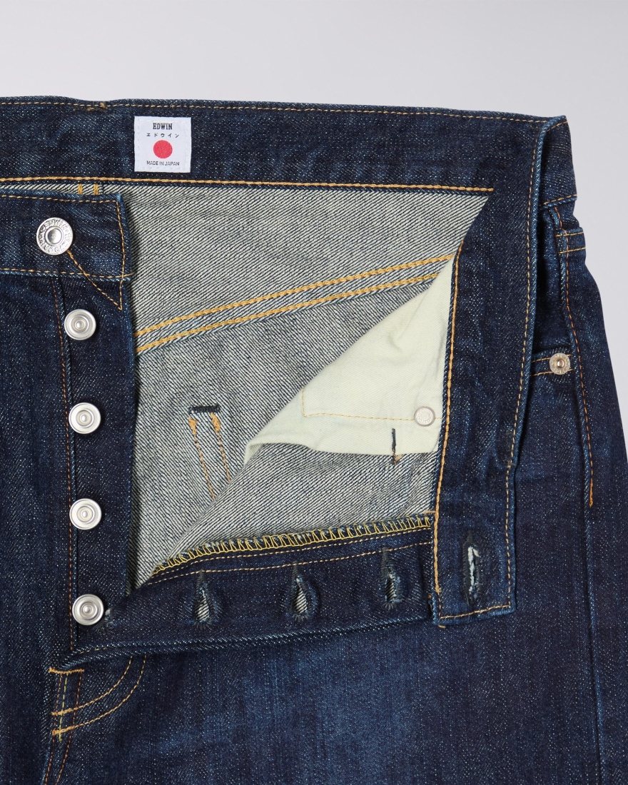 EDWIN Loose Tapered Jeans Blue