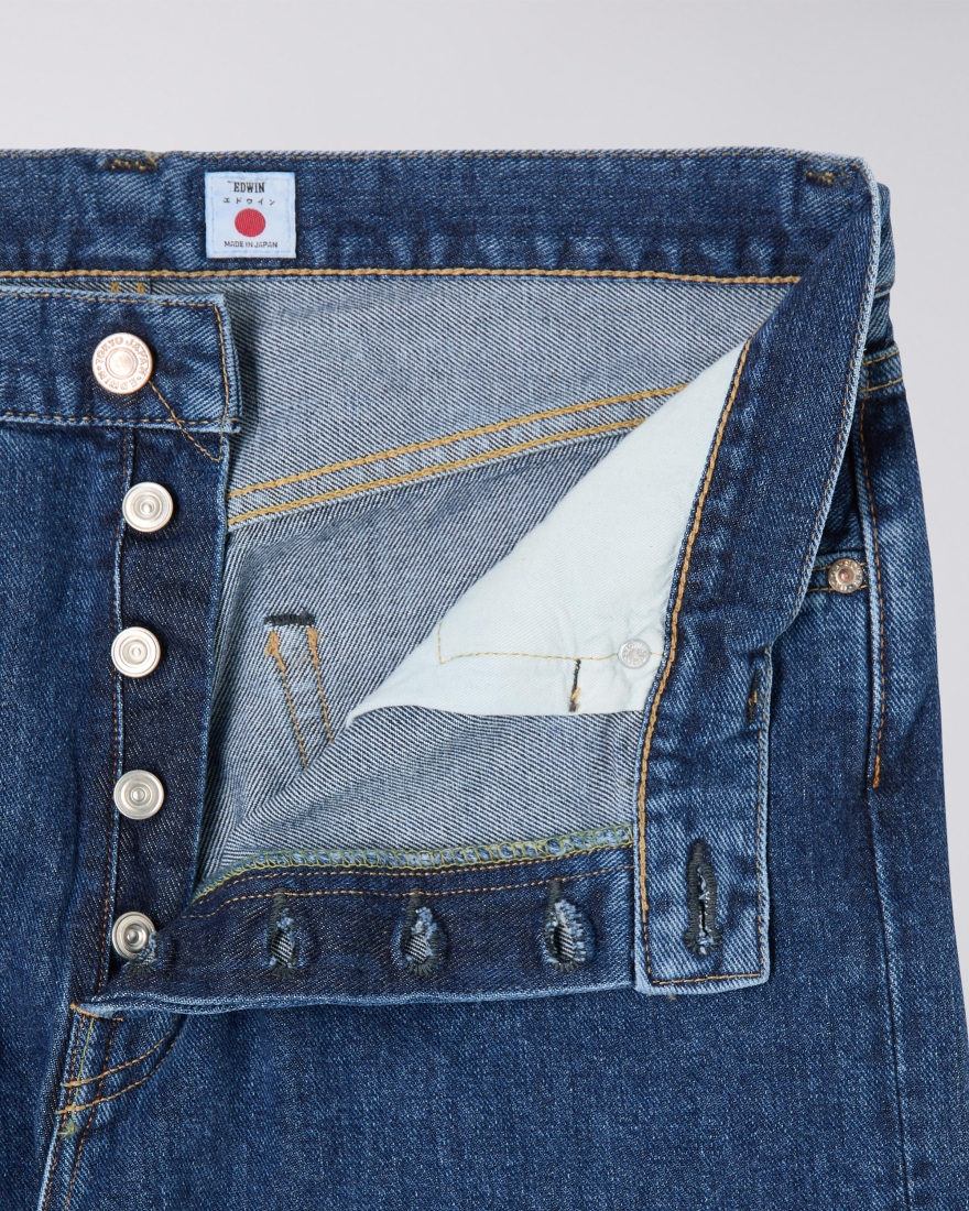 EDWIN Loose Tapered Jeans Blue