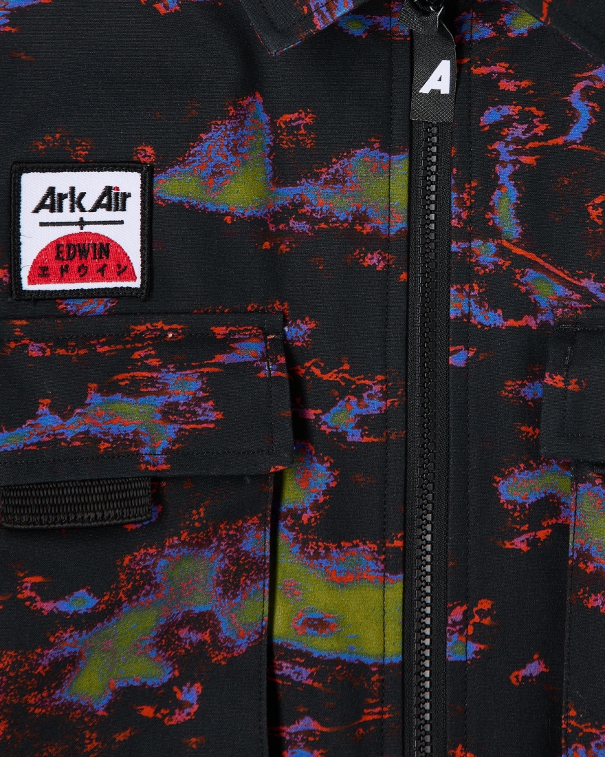 EDWIN Edwin X Arkair Detachable Sleeves Shirt Digi Camo