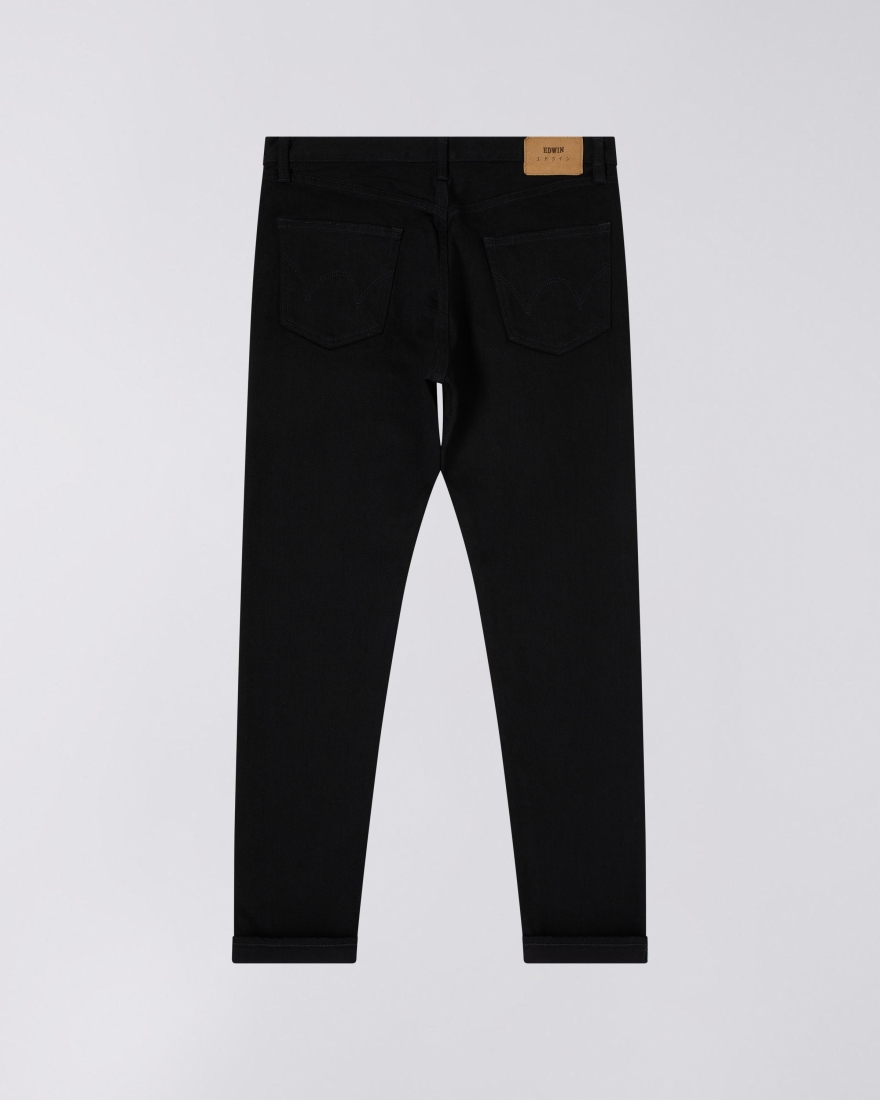 EDWIN Slim Tapered Jeans Black