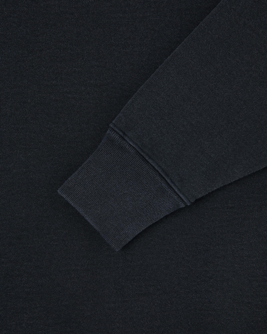 EDWIN Raglan-Sleeve Crewneck Black