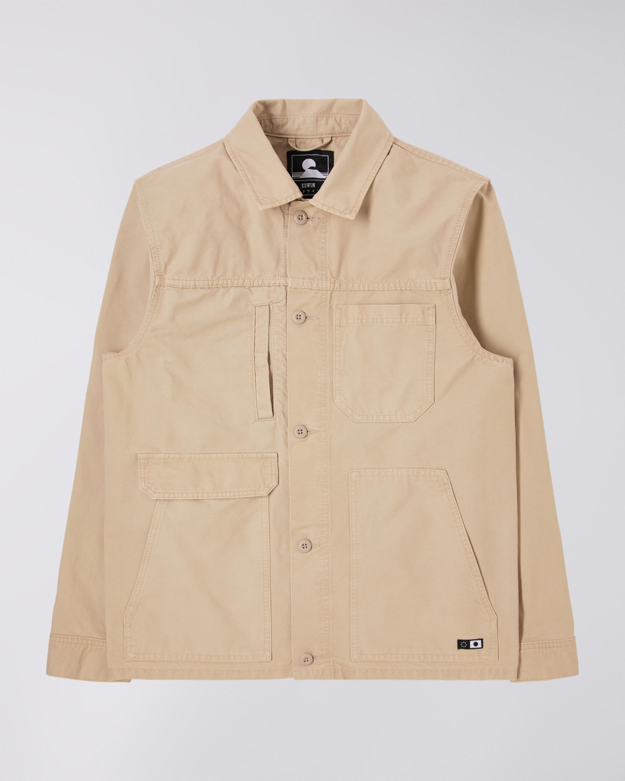 EDWIN Avery Jacket White Pepper