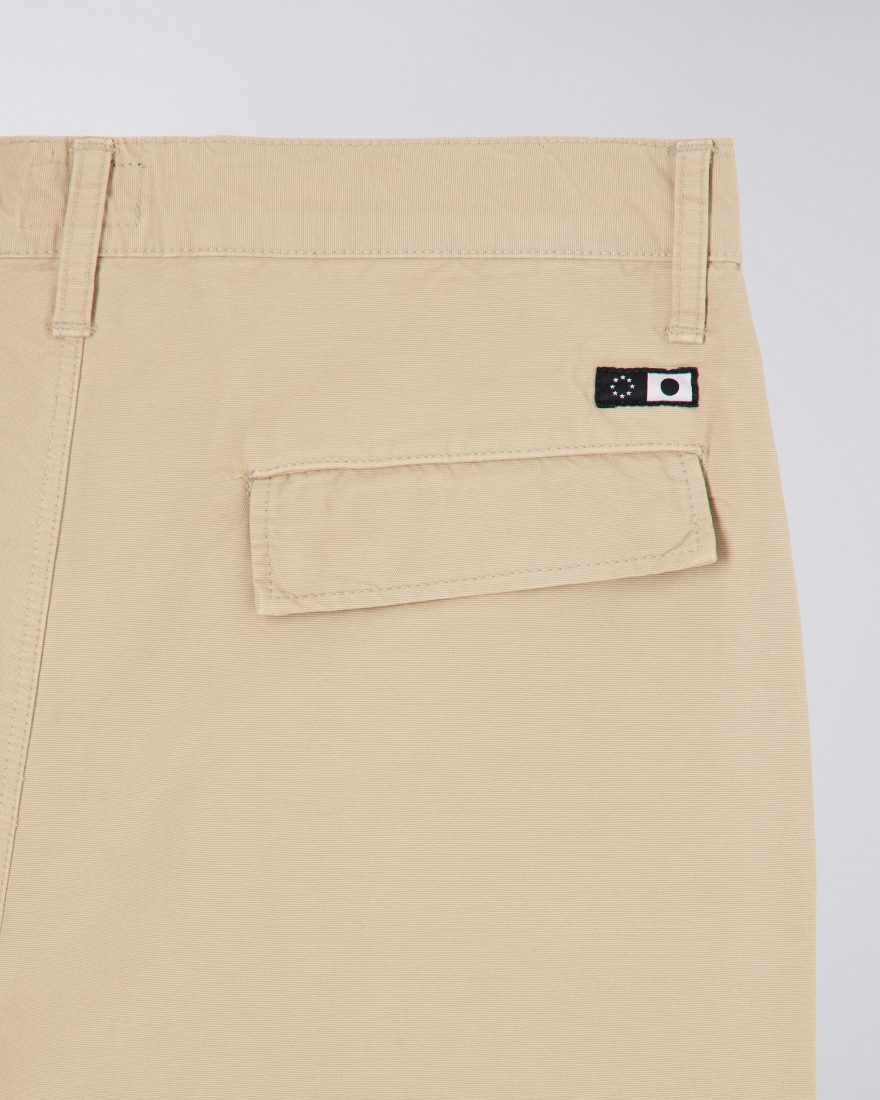 EDWIN Block Short White Pepper