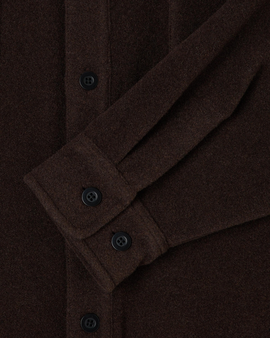 EDWIN Jowen Overshirt LS Brown