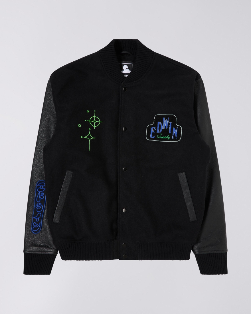 EDWIN Angels Jacket Black