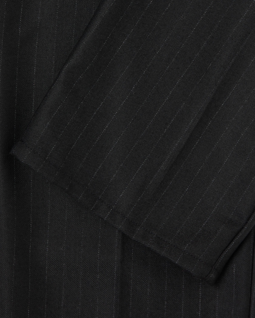 EDWIN Zig Pant Black / White Line Stripes