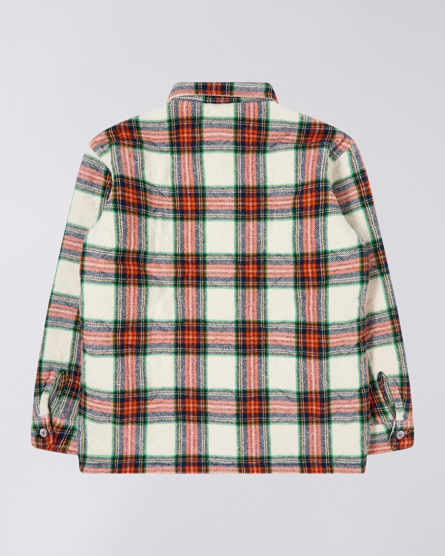 EDWIN Sven II Shirt Lined LS White / Red