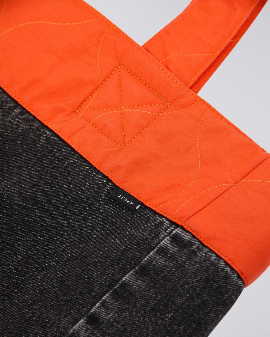 EDWIN Reversible Tote Bag Black