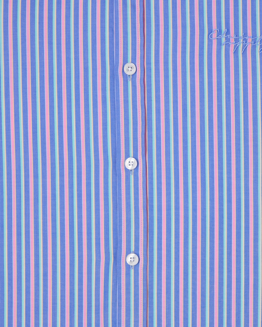 EDWIN Toledo Shirt SS Navy / Pink