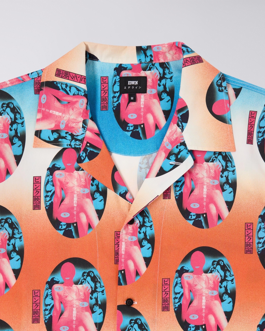 EDWIN Pinku Sinema Shirt SS Multicolor