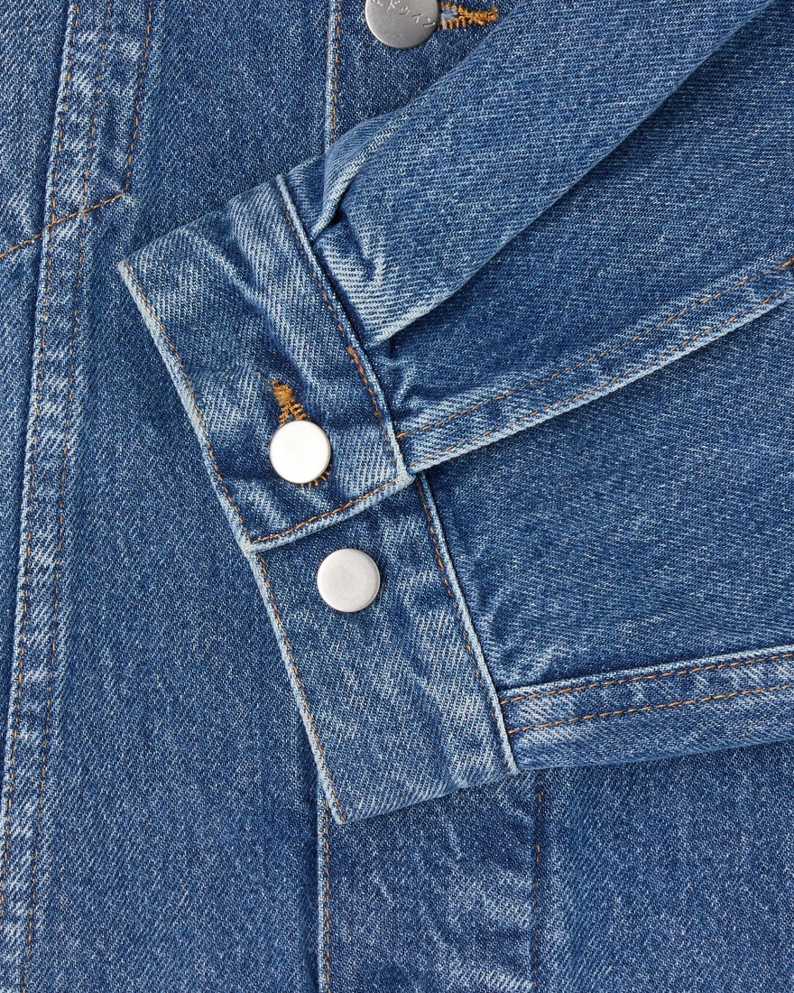 EDWIN EU-Trucker Jacket Blue