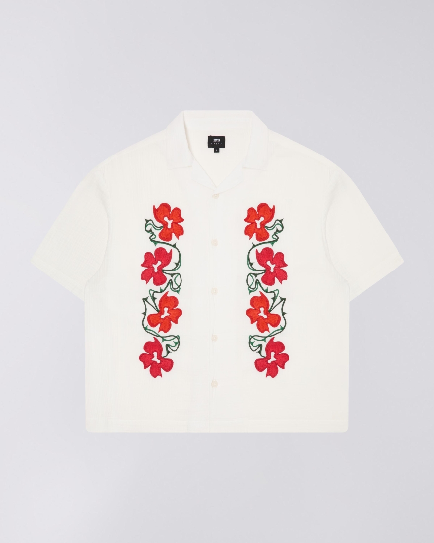 EDWIN Kbar Shirt SS Off White