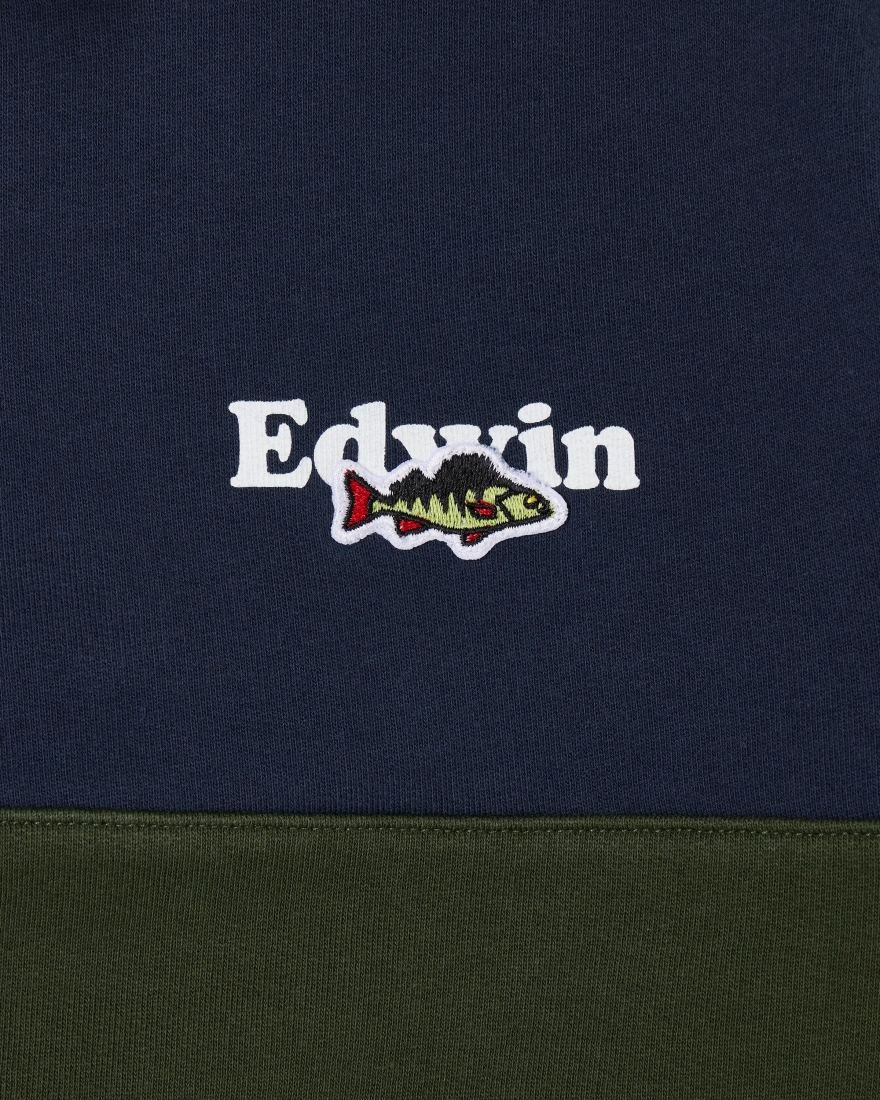 EDWIN EDWIN x SHS Rugby Polo Navy Blazer