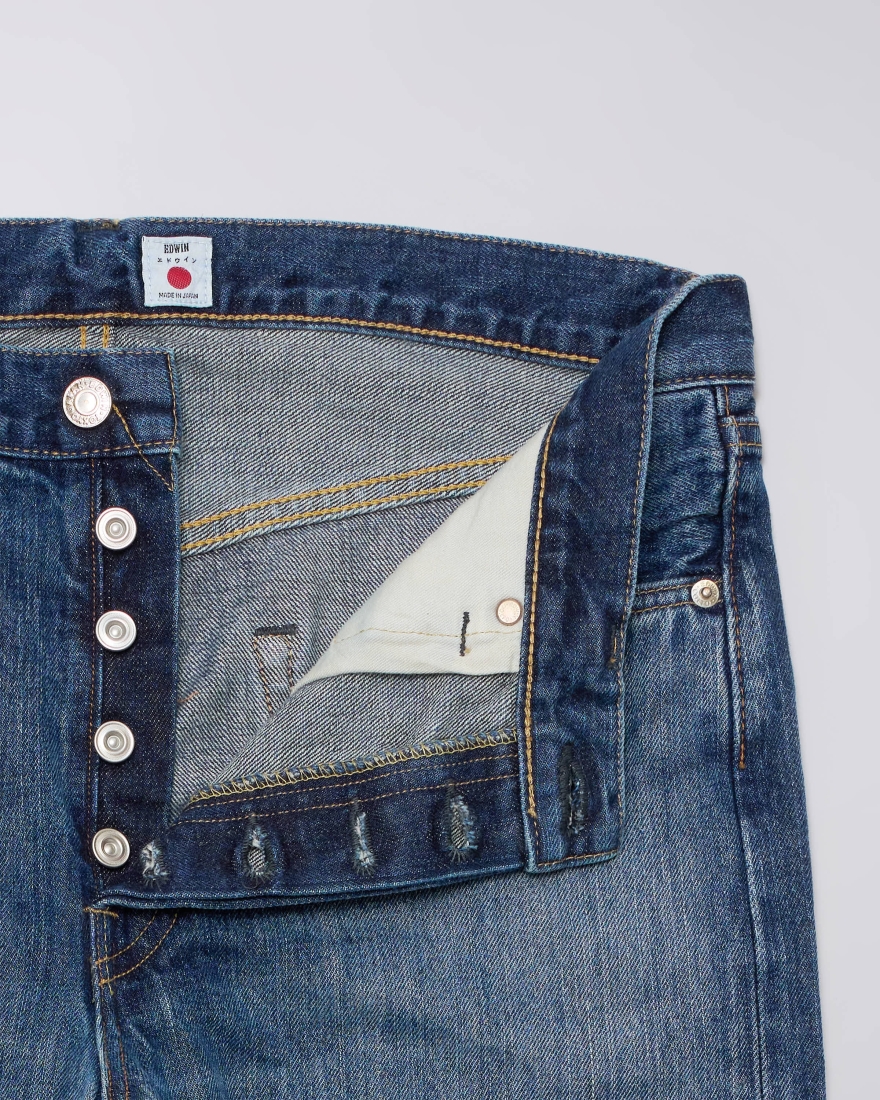 EDWIN Regular Straight Jeans Blue