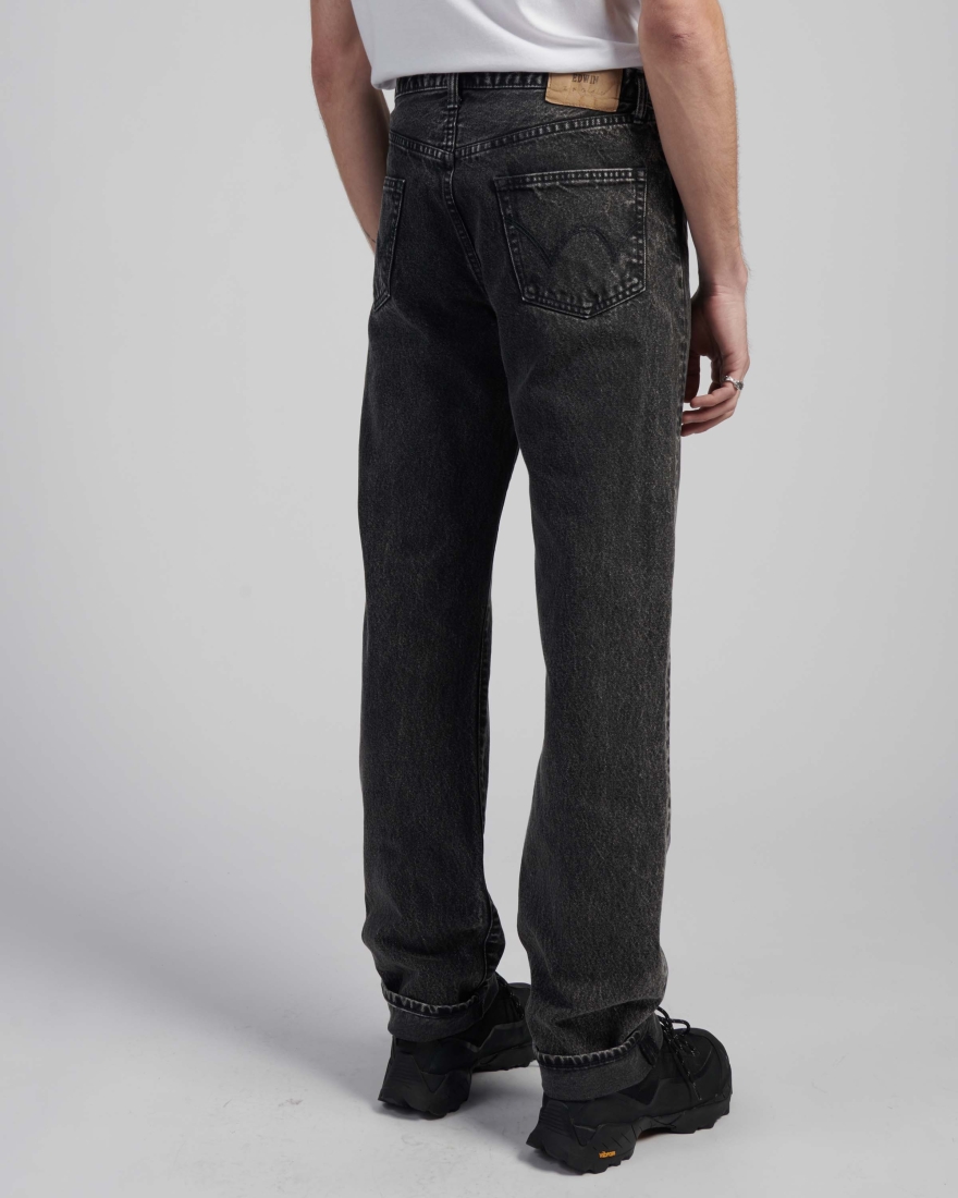 EDWIN Regular Straight Jeans Black
