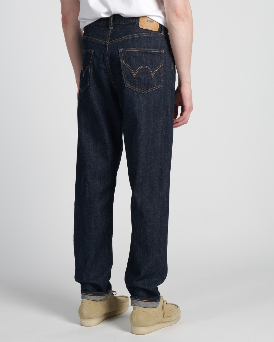 EDWIN Loose Tapered Jeans Blue