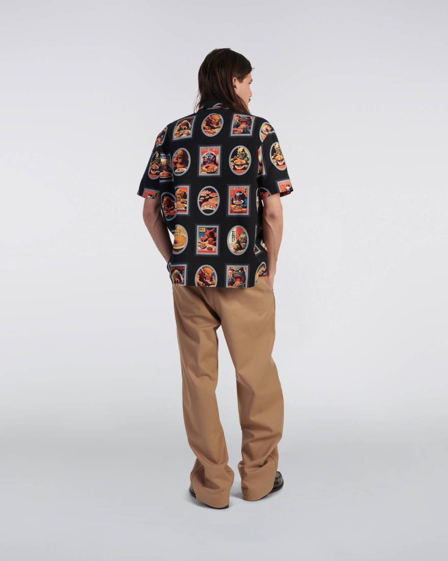 EDWIN Hara Hachi Bun Me Shirt SS Multicolor