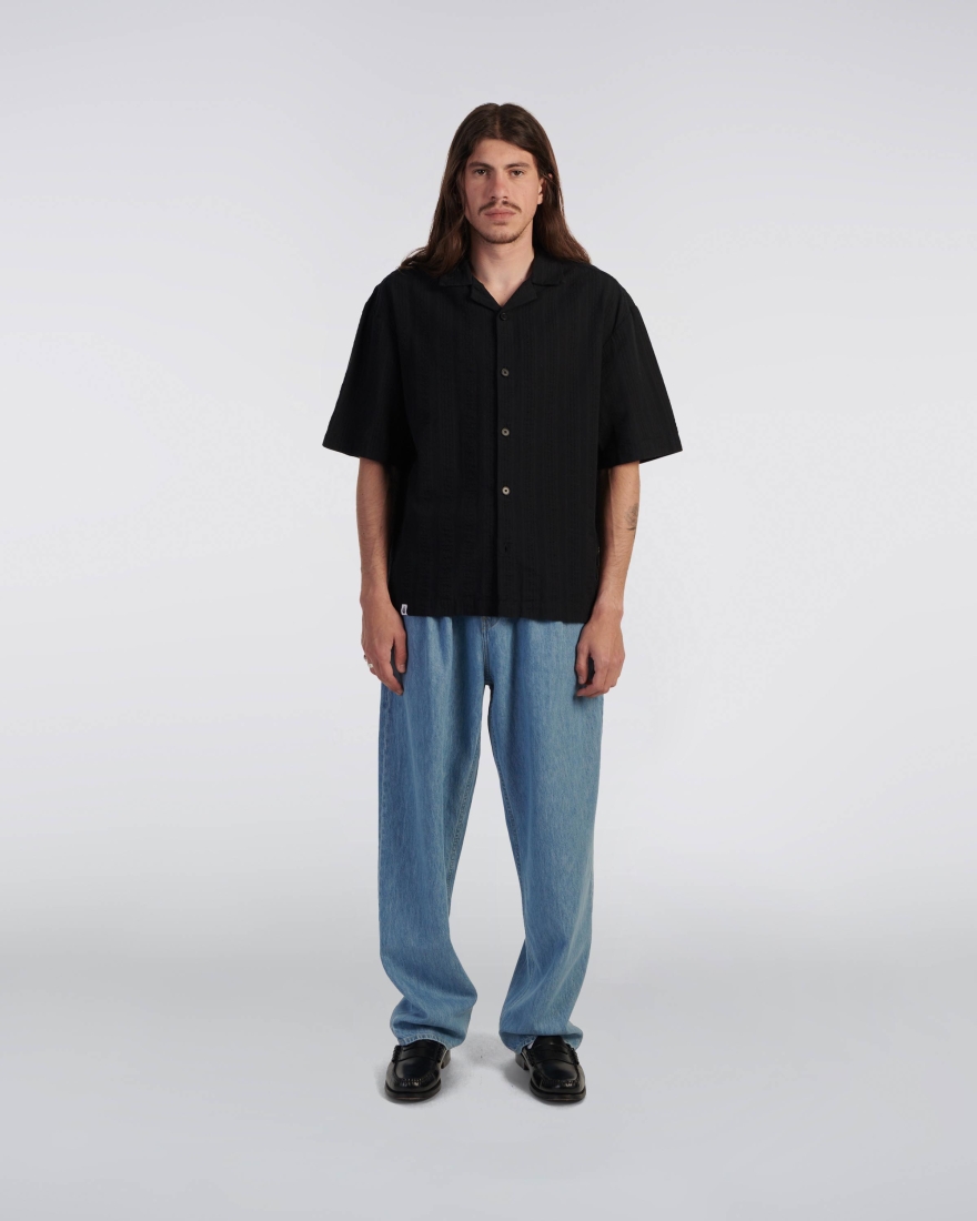 EDWIN Saga Shirt SS Black
