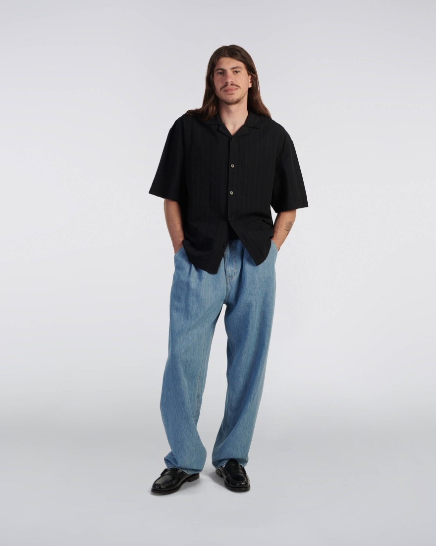 EDWIN Saga Shirt SS Black